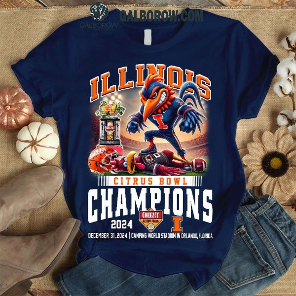 Illinois Fighting Illini Citrus Bowl Champions T Shirt