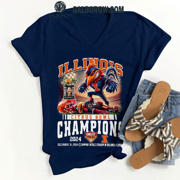 Illinois Fighting Illini Citrus Bowl Champions T Shirt