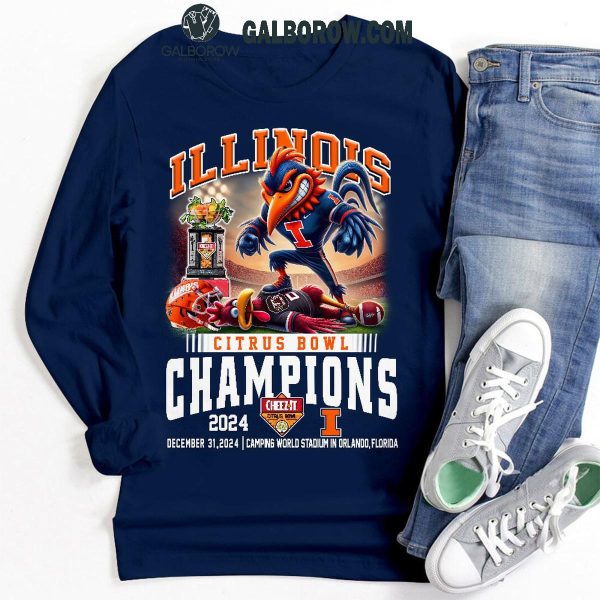 Illinois Fighting Illini Citrus Bowl Champions T Shirt