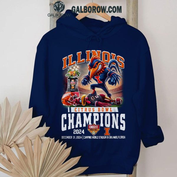 Illinois Fighting Illini Citrus Bowl Champions T Shirt