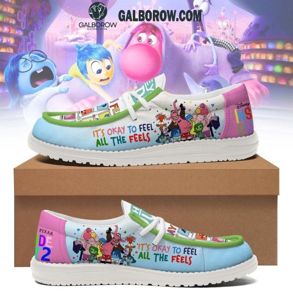 Inside Out It’s Okay To Feel All The Feels 2025 Hey Dude Shoes