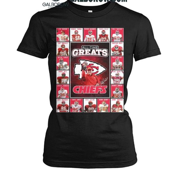 Kansas City Chiefs All Time Greats Of The Chiefs Football 2025 T Shirt