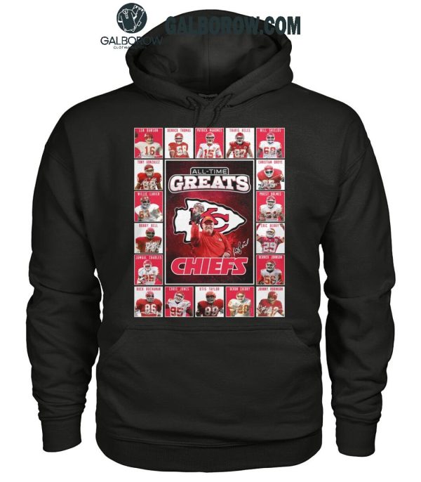 Kansas City Chiefs All-Time Greats Of The Chiefs Football 2025 T-Shirt