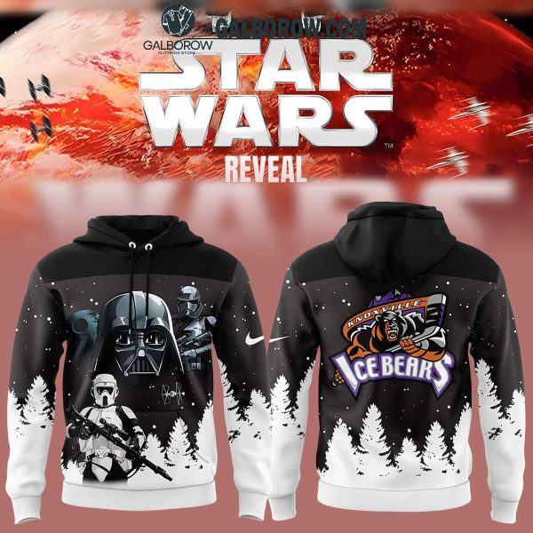 Knoxville Ice Bears Dark Side Star Wars 2025 The Force Hoodie T-Shirt