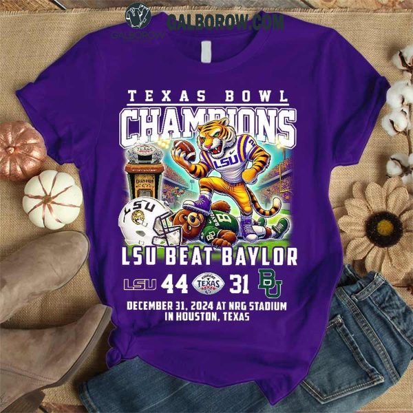 LSU Beat Baylor Texas Bowl Champions T Shirt