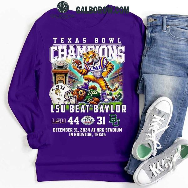 LSU Beat Baylor Texas Bowl Champions T Shirt