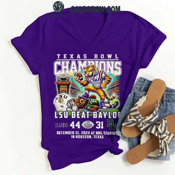 LSU Beat Baylor Texas Bowl Champions T Shirt