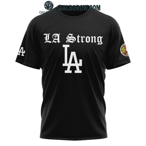 Los Angeles Dodgers 2025 Support Those Impacted By The LA Wildfires Hoodie T-Shirt