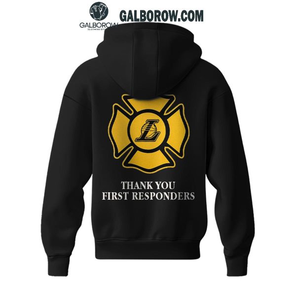 Los Angeles Lakers 2025 Support Those Impacted By The LA Wildfires Hoodie T-Shirt