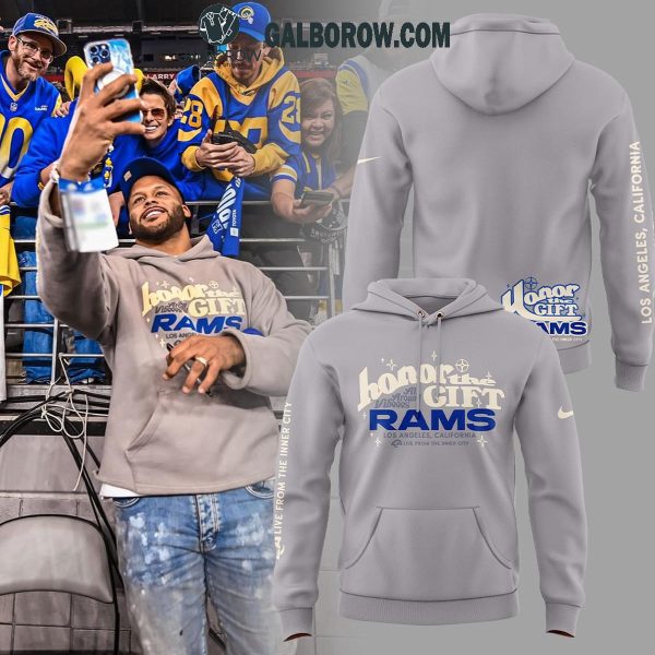 Los Angeles Rams Aaron Donald Honor The Gift 2025 Live From The Inner City Hoodie T-Shirt