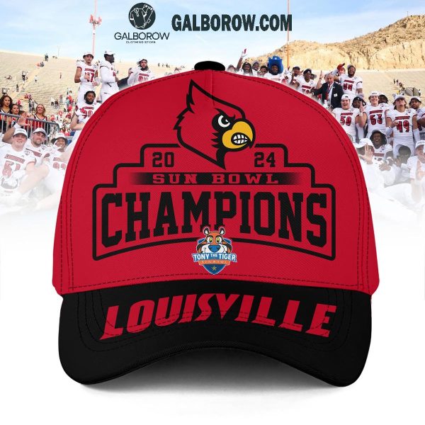 Louisville Cardinals Sun Bowl Champions Cap