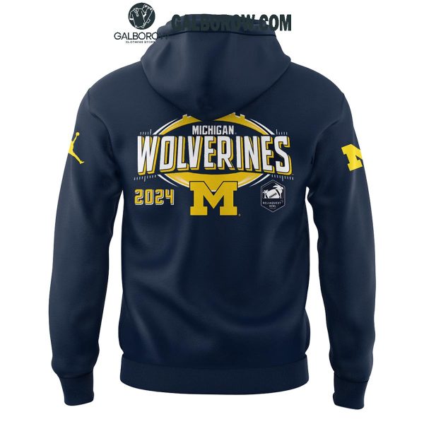 Michian Wolverines Football Reliaquest Bowl 2024 Champions Hoodie T Shirt