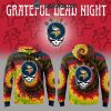 Los Angeles Kings Grateful Dead 2025 Crazy Rock Night Hoodie T-Shirt