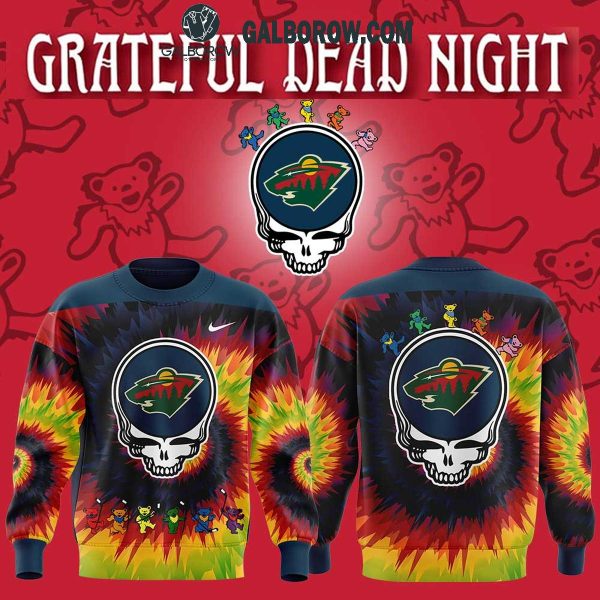 Minnesota Wild Grateful Dead Night 2025 Ready For It Hoodie T-Shirt