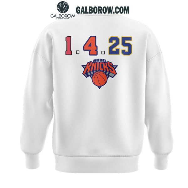 New York Knicks 1-4-25 Ready For The Match Basketball 2025 Hoodie T-Shirt