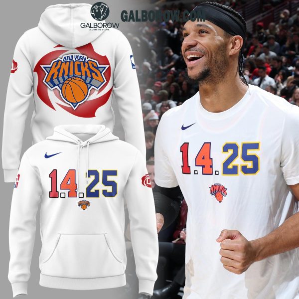 New York Knicks 1.4.25 NBA Remembering The Day 2025 Hoodie T-Shirt