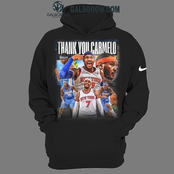 New York Knicks Thank You Carmelo Anthony 2025 NBA Personalized Hoodie T-Shirt