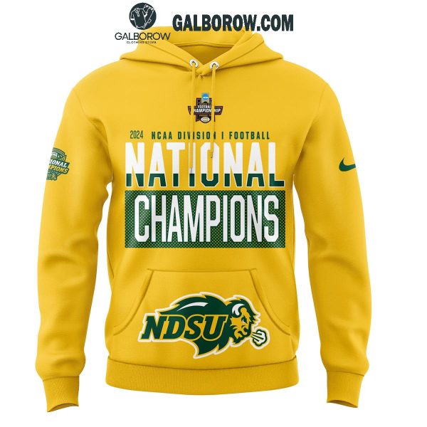 North Dakota State Bison 10th NCAA FCS National Champions Hoodie T-Shirt