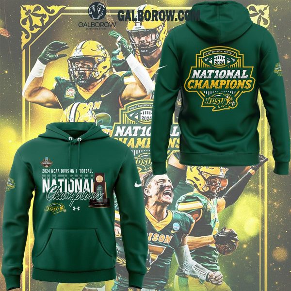 North Dakota State Bison National Champions 10th Time 2025 Hoodie T-Shirt