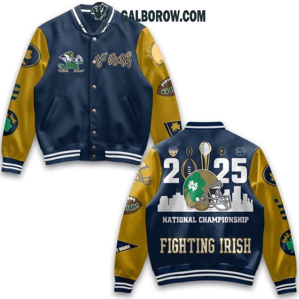 Notre Dame Fighting Irish 2025 National Championship Baseball Jacket