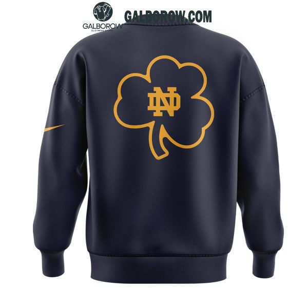 Notre Dame Fighting Irish Coach Marcus Freeman Clover 2025 Hoodie T-Shirt