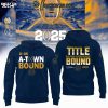 Notre Dame Football 2025 National Championship Game A-Town Bound White Hoodie T-Shirt