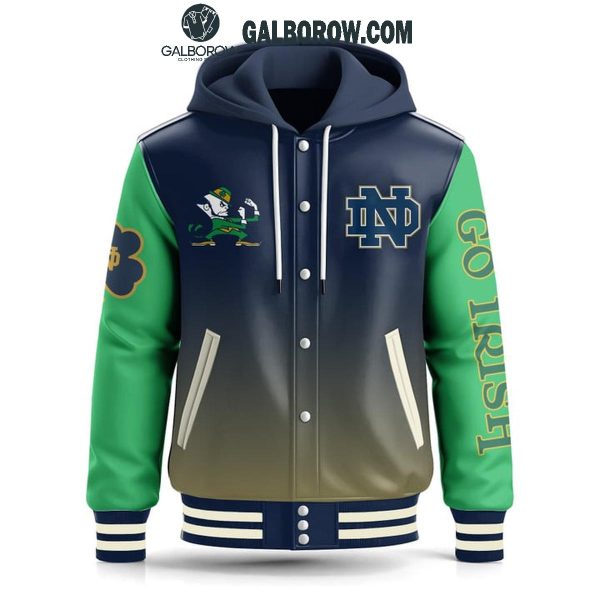 Notre Dame Football 2025 Orange Bowl Champions Baseball Jacket