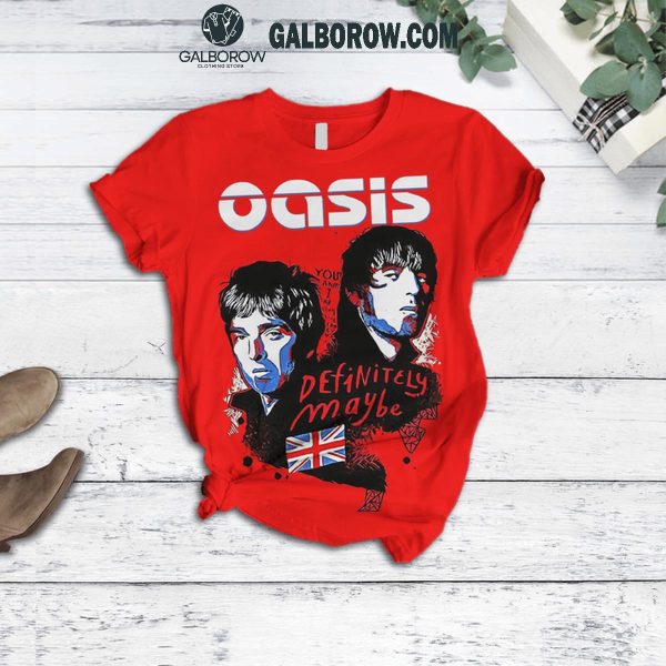 Oasis Definitely Maybe 2025 Fleece Pajamas Set