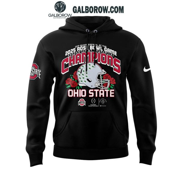 Ohio State Buckeyes Beat Ducks 2025 Rose Bowl Champions Hoodie T-Shirt