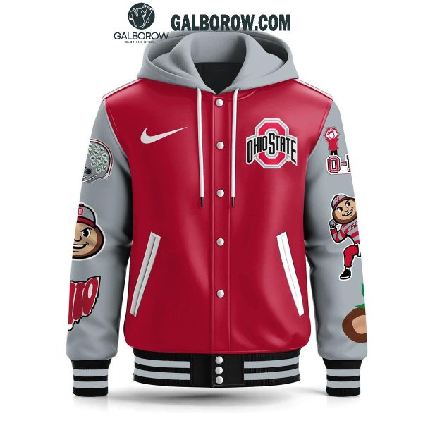 Ohio State Buckeyes Football 2025 Cotton Bowl Champions Baseball Jacket