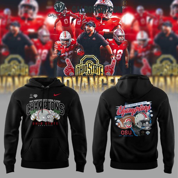 Ohio State Buckeyes Football Are 2025 COTTON BOWL CHAMPIONS Hoodie T-Shirt