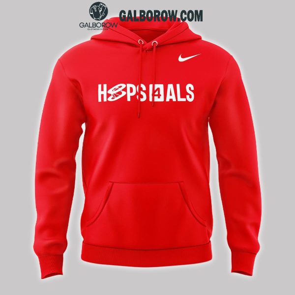 Ohio State Buckeyes Hoops4ALS Ohio State Hoops Football 2025 Hoodie T-Shirt