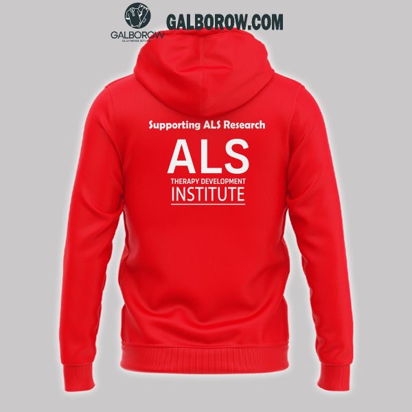 Ohio State Buckeyes Hoops4ALS Ohio State Hoops Football 2025 Hoodie T-Shirt