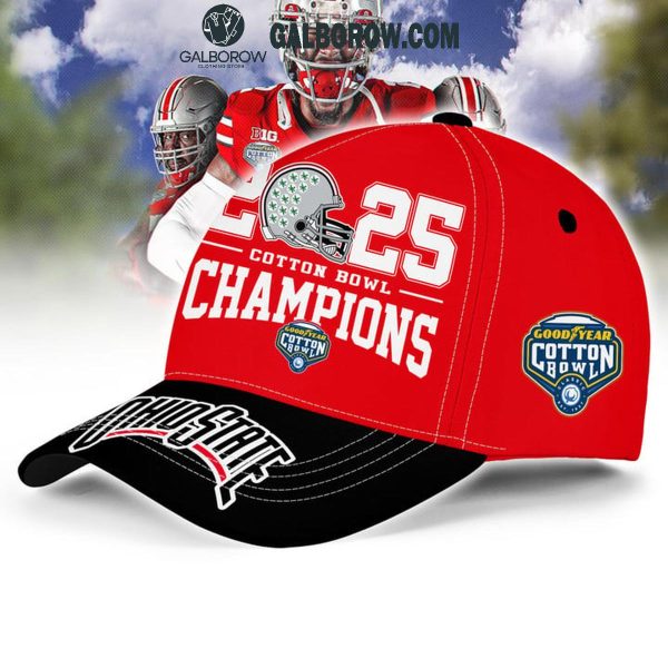 Ohio State Buckeyes Playoff 2025 Cotton Bowl Champions Cap