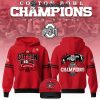 Ohio State Football Cotton Bowl Champions Go Buckeyes 2025 White Hoodie T-Shirt