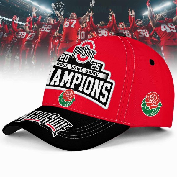 Ohio State Rose Bowl Game 2025 Champions Cap