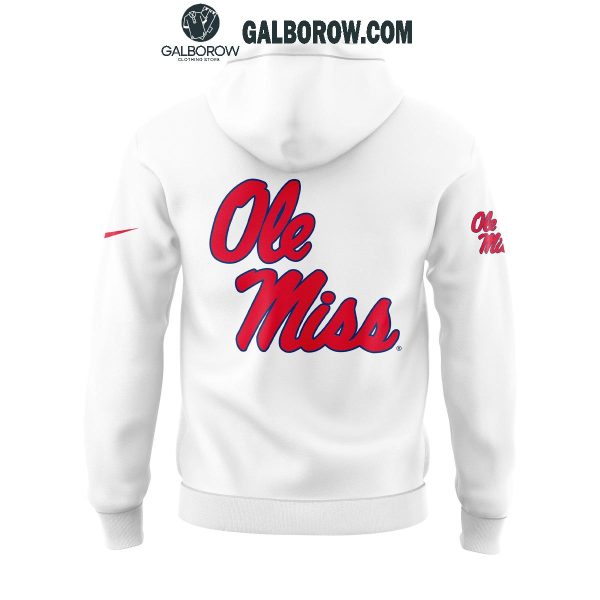 Ole Miss Rebels Football Gator Bowl Champs 2025 Hoodie T-Shirt White Version