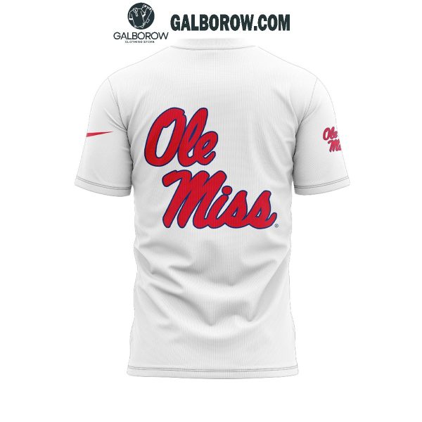 Ole Miss Rebels Football Gator Bowl Champs 2025 Hoodie T-Shirt White Version