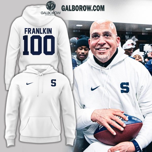 Penn State Nittany Lions Coach James Franklin 100 Wins Hoodie T Shirt