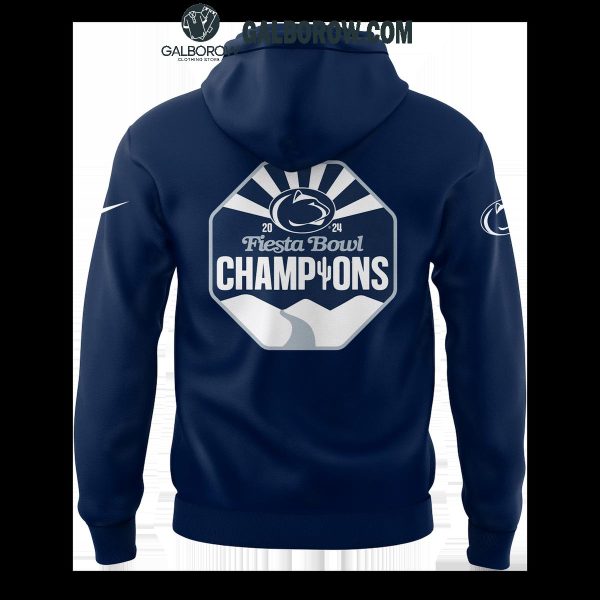 Penn State Vrbo Fiesta Bowl Champions Navy Hoodie T Shirt