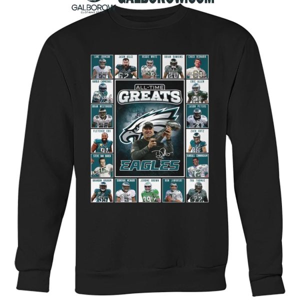 Philadelphia Eagles All Time Greats Of The Eagles Football 2025 T Shirt