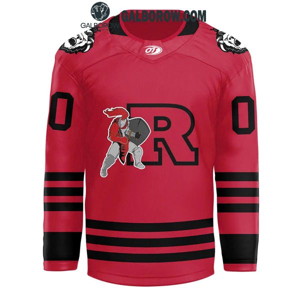 Reading Royals Red Knights 2025 Lions Heart Personalized Hockey Jersey