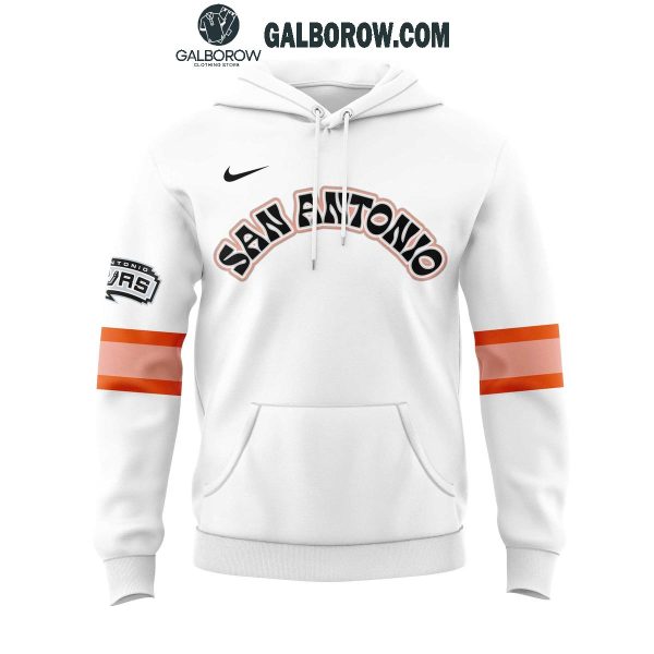 San Antonio Spurs 2024_2025 City Edition Celebration Hoodie T-Shirt