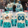 Green Bay Gamblers Hair Nation Jersey Auction Personalized Hockey Jersey