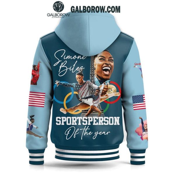 Simone Biles Sportsperson Of The Year 2025 Baseball Jacket