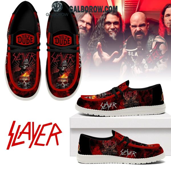 Slayer South Of Heaven Heavy Metal Rock Hey Dude Shoes