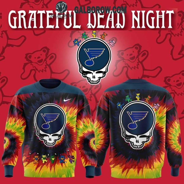 St. Louis Blues Grateful Dead Night 2025 Ready For It Hoodie T-Shirt