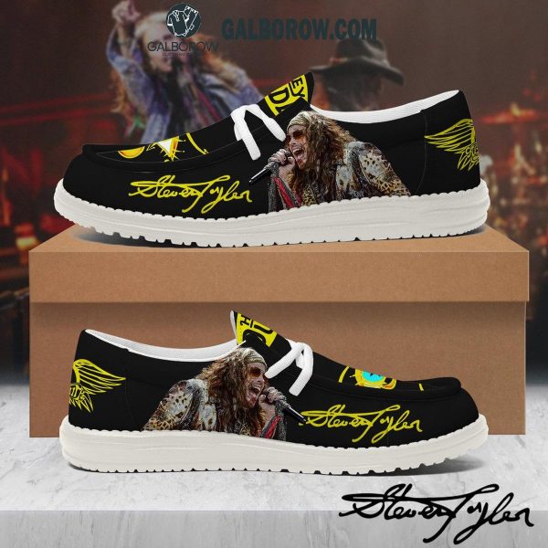 Steven Tyler Aerosmith Happy New Year 2025 Hey Dude Shoes