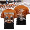 Texas Longhorns City Skyline 2025 Cotton Bowl Champions Hoodie T-Shirt