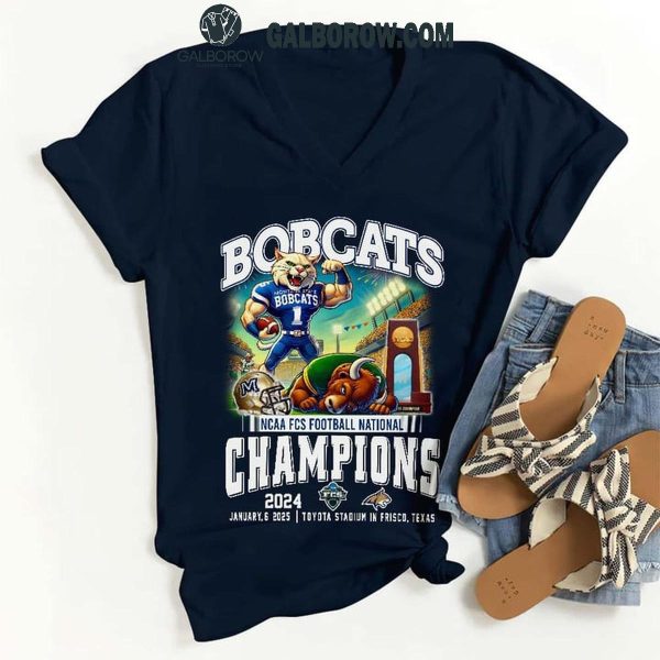 Texas State Bobcats NCAA FCS Football National Champions 2024 T-Shirt